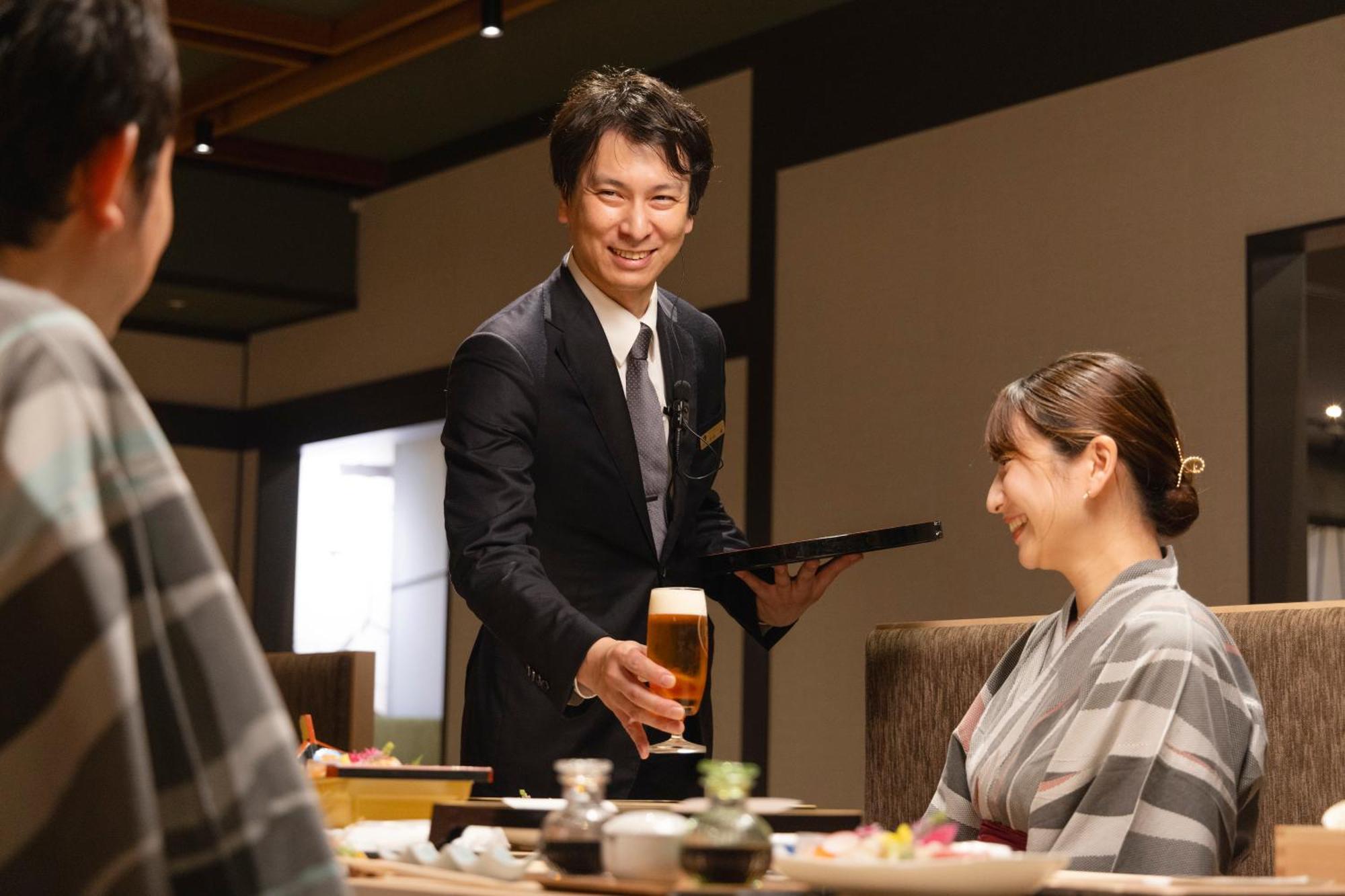 Yamanakaonsen Ohanami Kyubei Kaga  Exterior photo